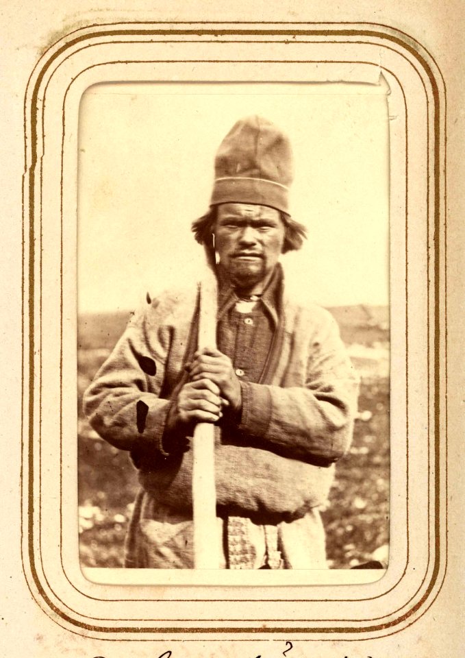 Nils Granström jnior, 26 år, Tuorpon. Porträtt av Nils Nilsson Granström Lotten von Düben 1868 - Nordiska Museet - NMA.0033123 1