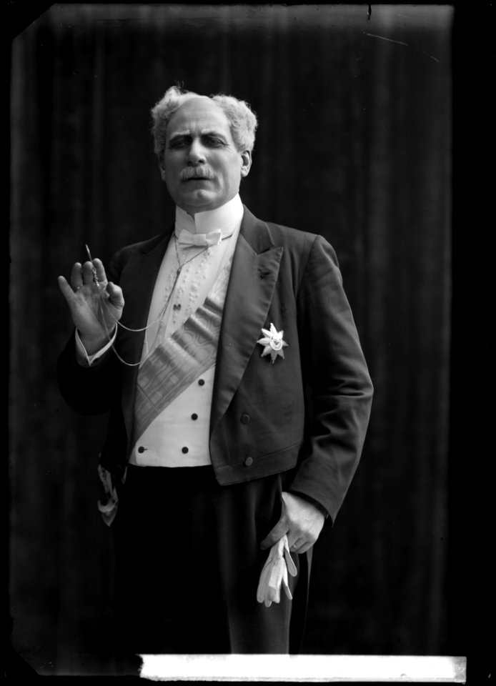 Nils Personne in En idealisk äkta man at Svenska teatern 1906 - SMV - GP010