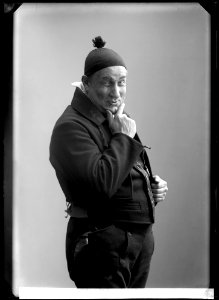Nils Personne in Samvetets mask at Dramatiska teatern 1908 - SMV - NP020