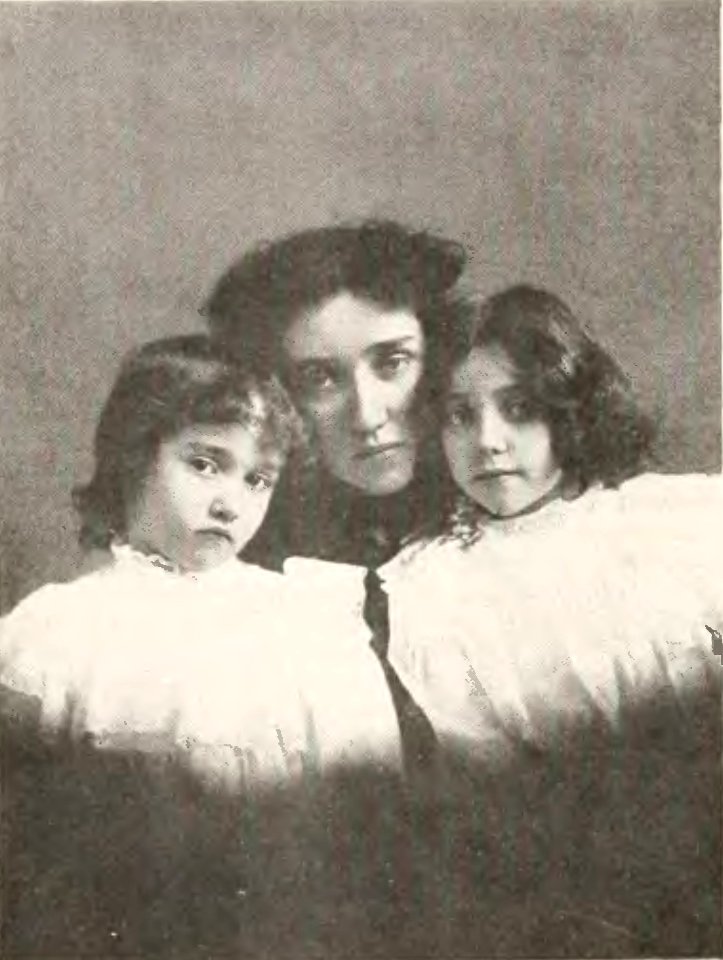 NINA K. DARLINGTONE AND DAUGHTERS Sketches of representative women of New England (page 603 crop)