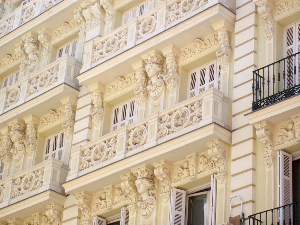 Architecture facade madrid