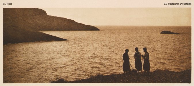 Nios – Au tombeau d'Homère - Baud-bovy Daniel Boissonnas Frédéric - 1919