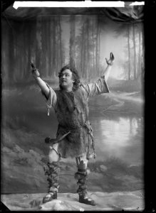 Modest Menzinsky in Siegfried at Kungliga Operan 1906 - SMV - NM036