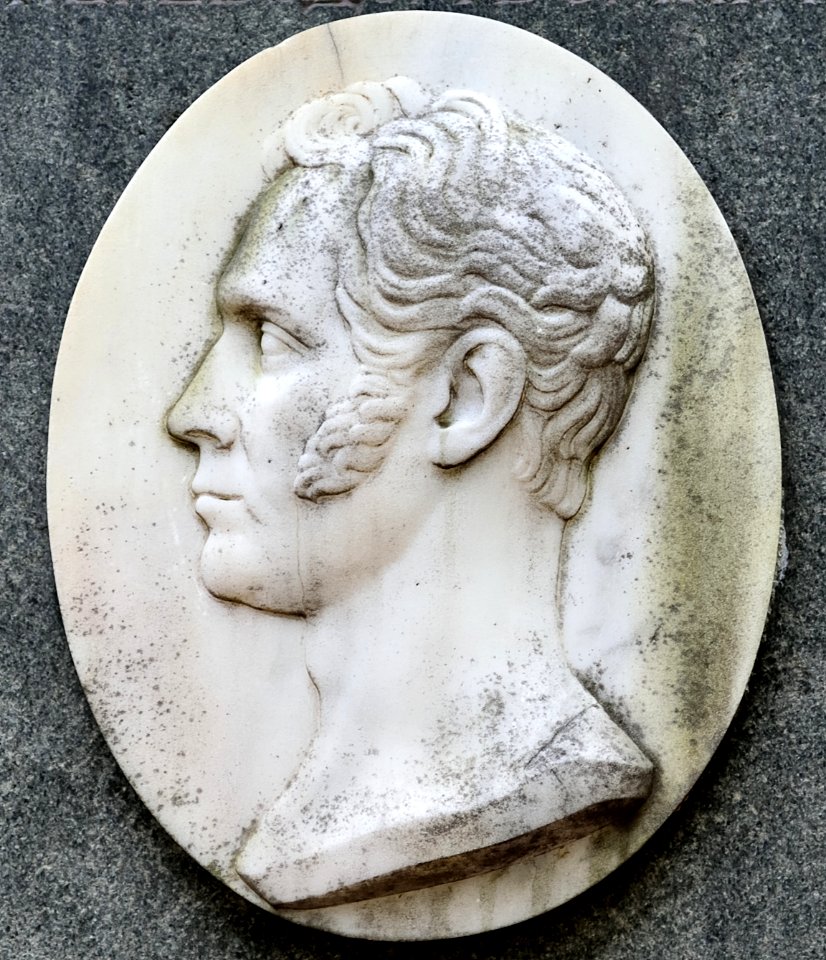 Nikolay Gnedich by Anton Andreevich Ivanov (1835, replica of 1961)