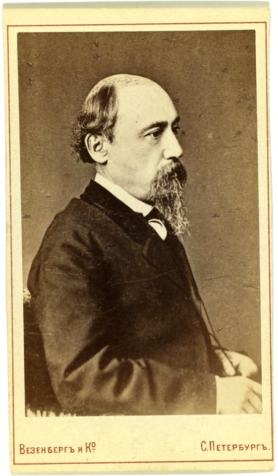 Nikolaĭ Alekseevich Nekrasov, half-length portrait, facing right LCCN99615565