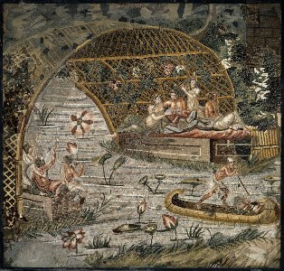 Nile mosaic - Google Art Project