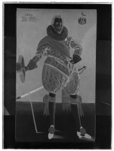 Nils Assarson, 1586-1655, överste.Tempera på duk - Skoklosters slott - 60172-negative