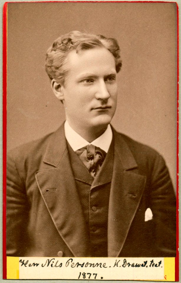 Nils Personne, porträtt - SMV - H6 184