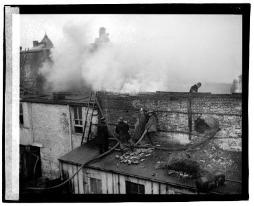 Nixon Brewer fire, 7th and B, (Washington, D.C.) LCCN2016828973