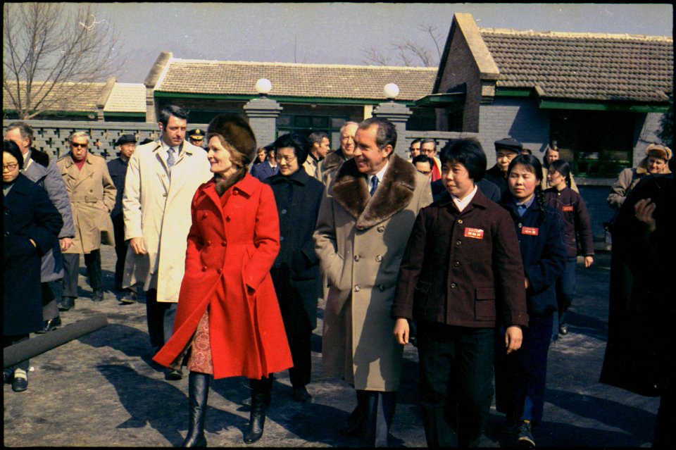 Nixon's trip to China, Pat and Richard Nixon on tour in 1972