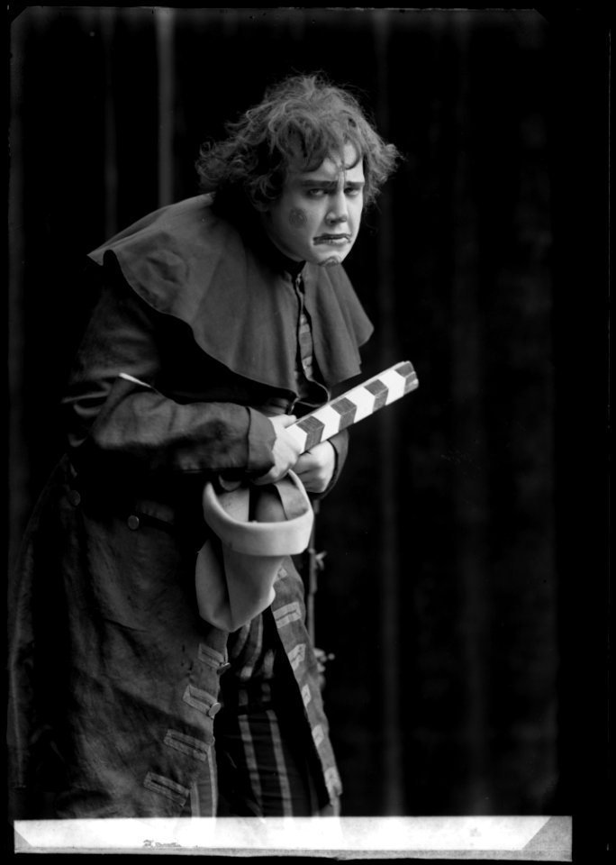 Nils Svanfeldt in Pajazzo at Kungliga Operan 1906 - SMV - GS112