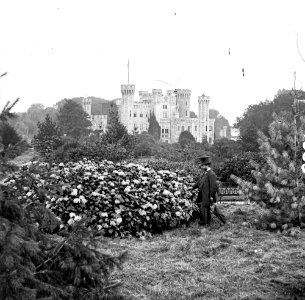 Mock Gothic Castle in parkland- Johnstown Castle, Wexford