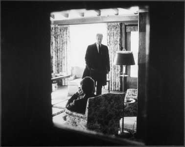 Nixon with H.R. Halderman - NARA - 194467 photo
