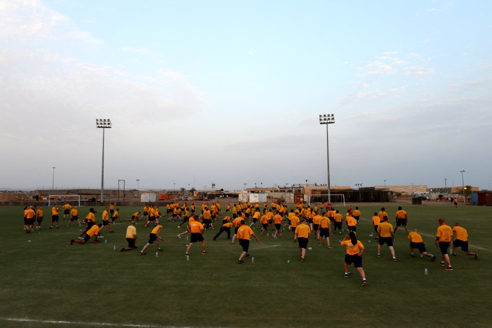 NMCB 11 Detachment HOA physical training 130823-N-UH337-082