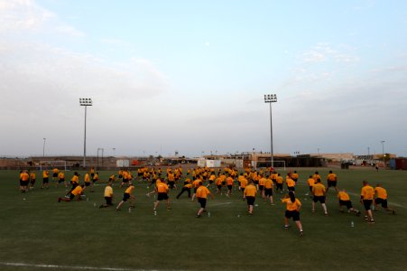 NMCB 11 Detachment HOA physical training 130823-N-UH337-082