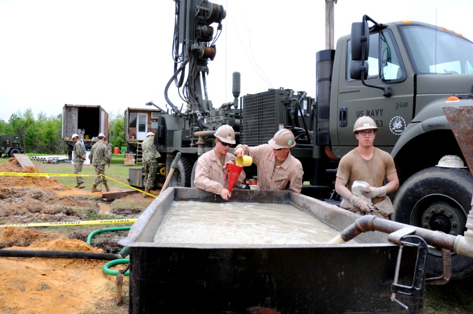 NMCB 11 water well training 130409-N-UH337-033