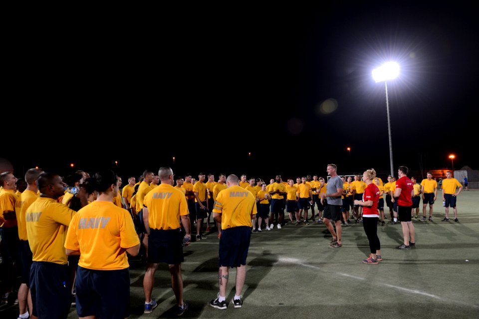 NMCB 11 Detachment HOA physical training 130823-N-UH337-009