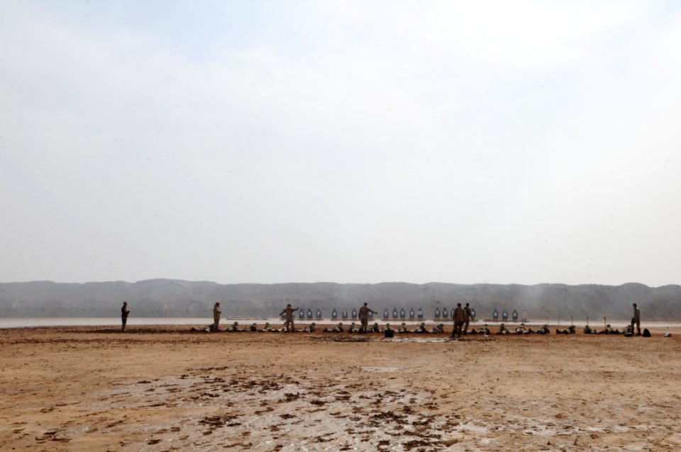 NMCB-11 battlesight zero on Camp Leatherneck 120219-N-UH337-023