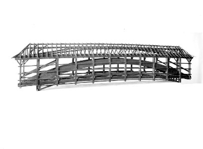Modell der Sitterbrücke bei Bischofszell - CH-BAR - 3241830