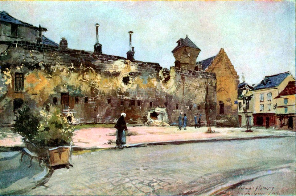 No 3791, 30 Octobre 1915, LA Caserne de Soissons