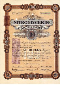 Nitroglycerin AB 1915