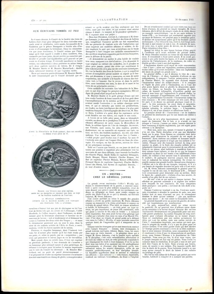 No 3791, 30 Octobre 1915, Page 470