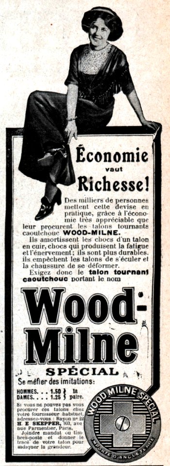 No 3905 Annonces 2, Wood Milne Special