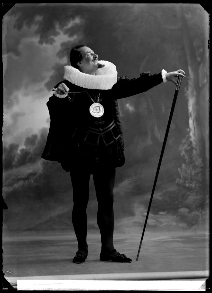 Nils Personne in Trettondagsafton at Dramatiska teatern 1912 - SMV - GP017
