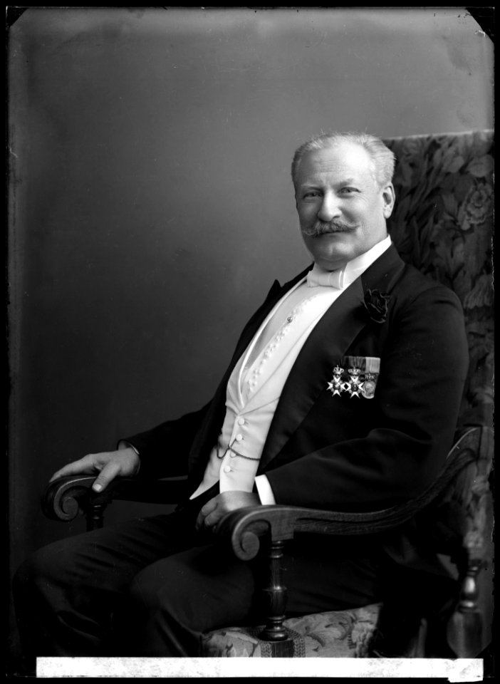 Nils Personne, actor, undated portrait - SMV - GP019