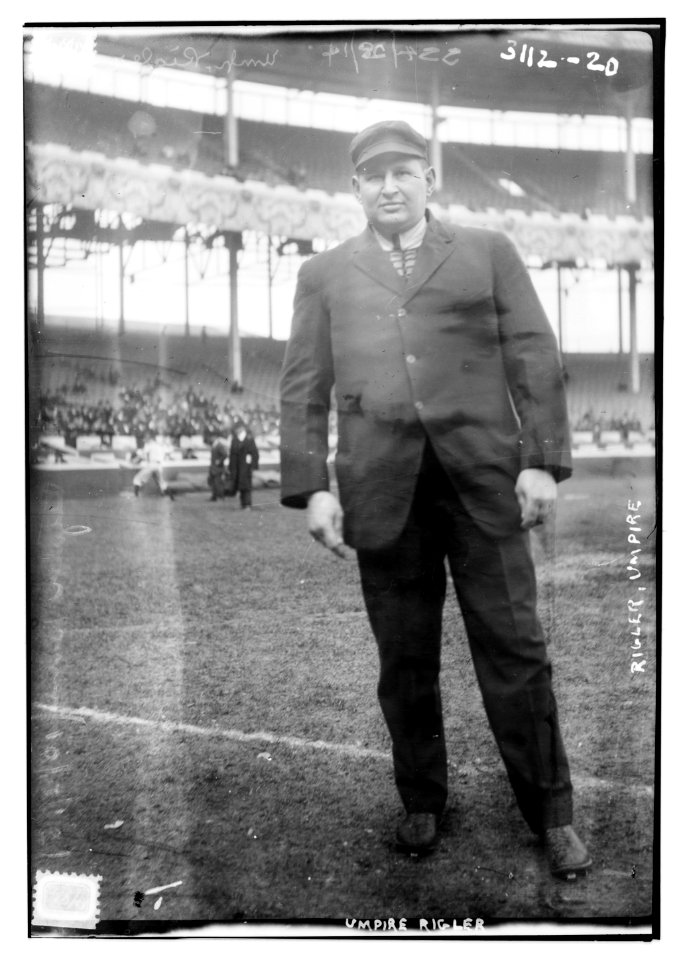 NL umpire Charles Cy Rigler (baseball) LCCN2014707291