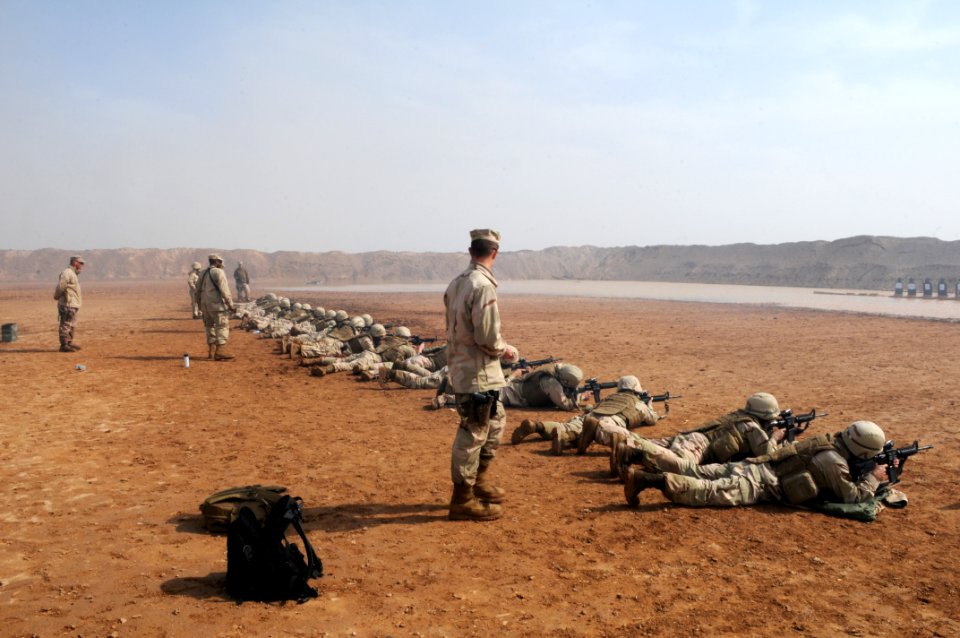 NMCB-11 battlesight zero on Camp Leatherneck 120219-N-UH337-034