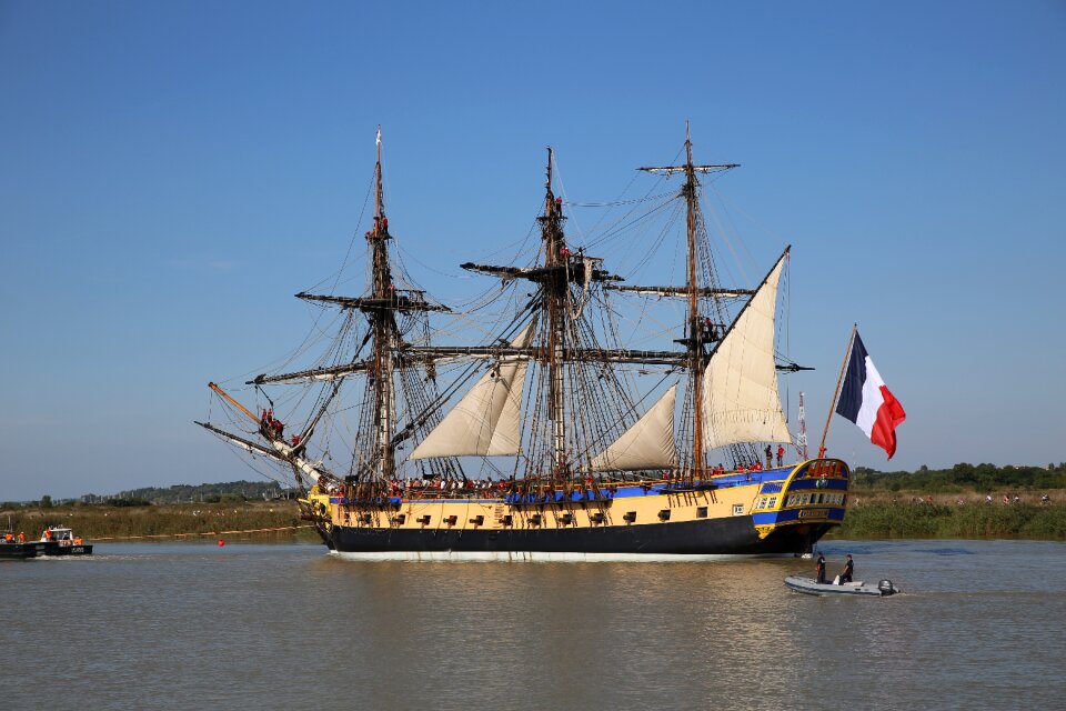 Sailboat charente-maritime old rigs