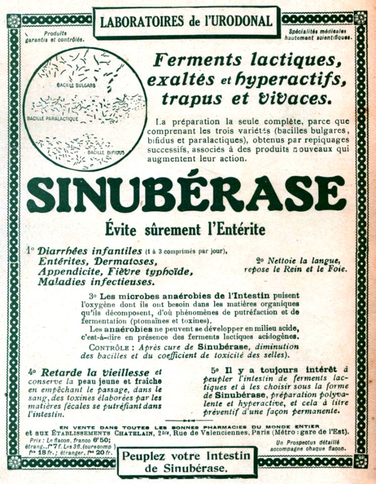 No 3791, 30 Octobre 1915, Sinuberase