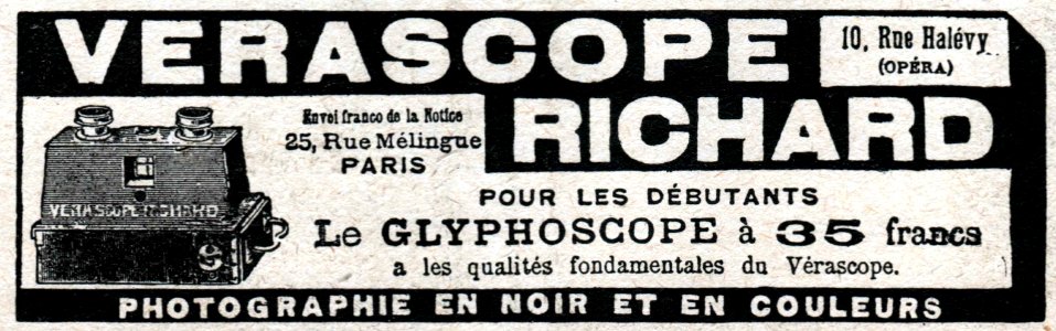 No 3905 Cover-inside, Verascope Richard