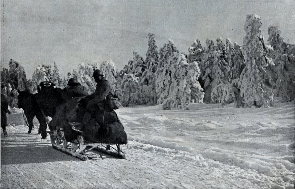 No 3905 Page 1, La neige sur le front d'Alsace