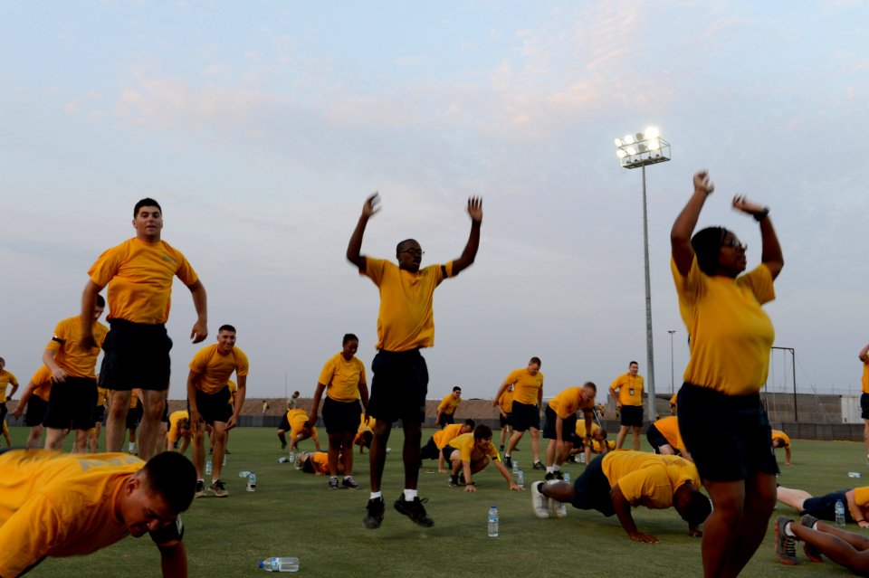 NMCB 11 Detachment HOA physical training 130823-N-UH337-069