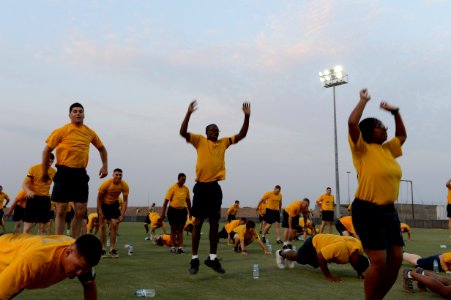 NMCB 11 Detachment HOA physical training 130823-N-UH337-069
