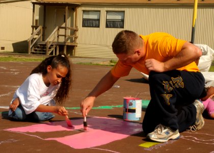 NMCB 74 Seabees Participate in School Painting Project DVIDS285368