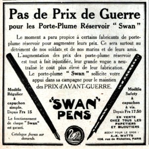 No 3905 Annonces 4, Swan Pens