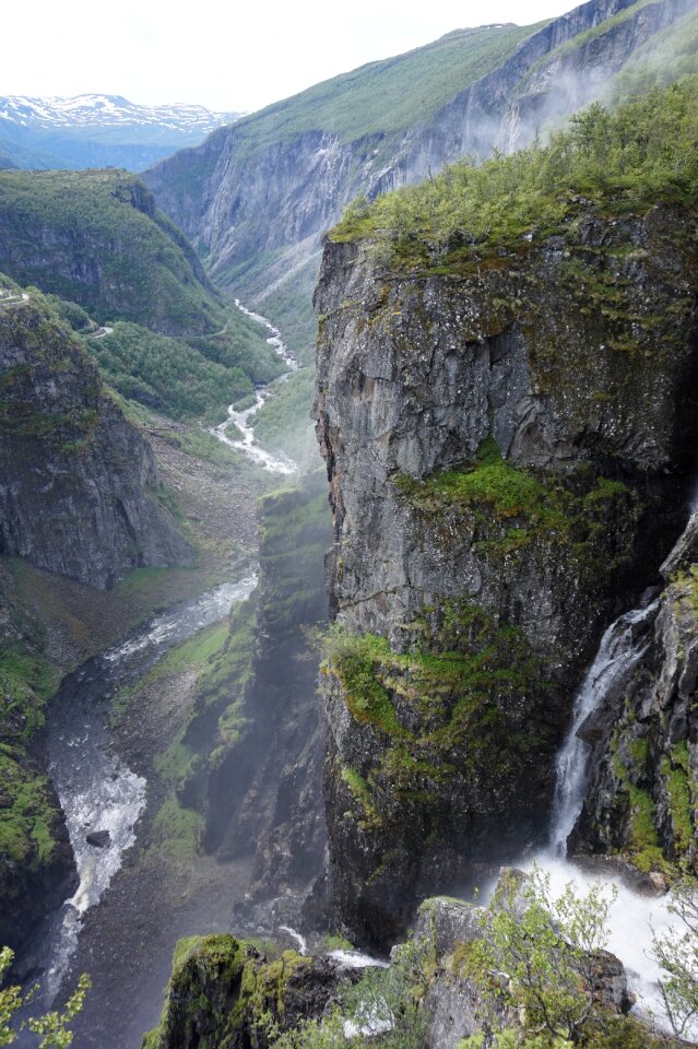 Norway waterfall venningfossen photo