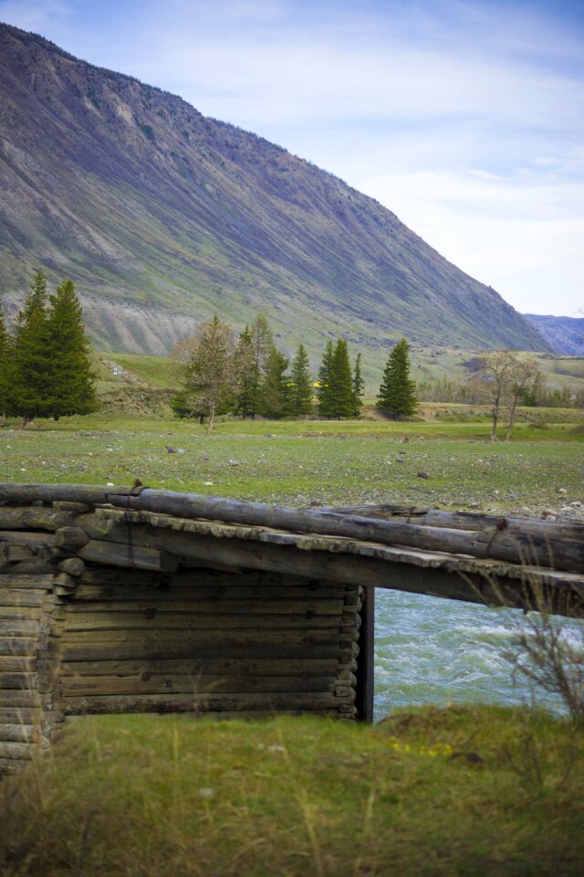 Nature travel mountain altai
