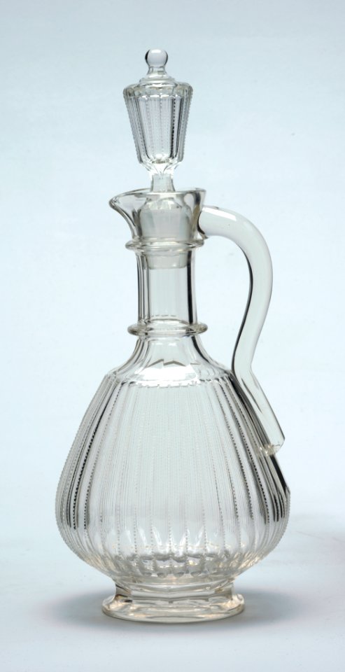 No. 160 Red Wine Pitcher With Handle And Stopper, 1873 (CH 18731951)