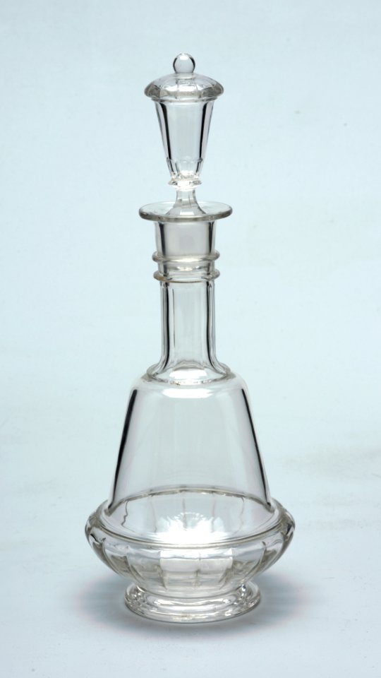 No. 176 Wine Decanter With Stopper, ca. 1880 (CH 18731973)