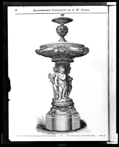 No. 41 fountain, bronzed, 10 feet 4 inches high LCCN2009631195