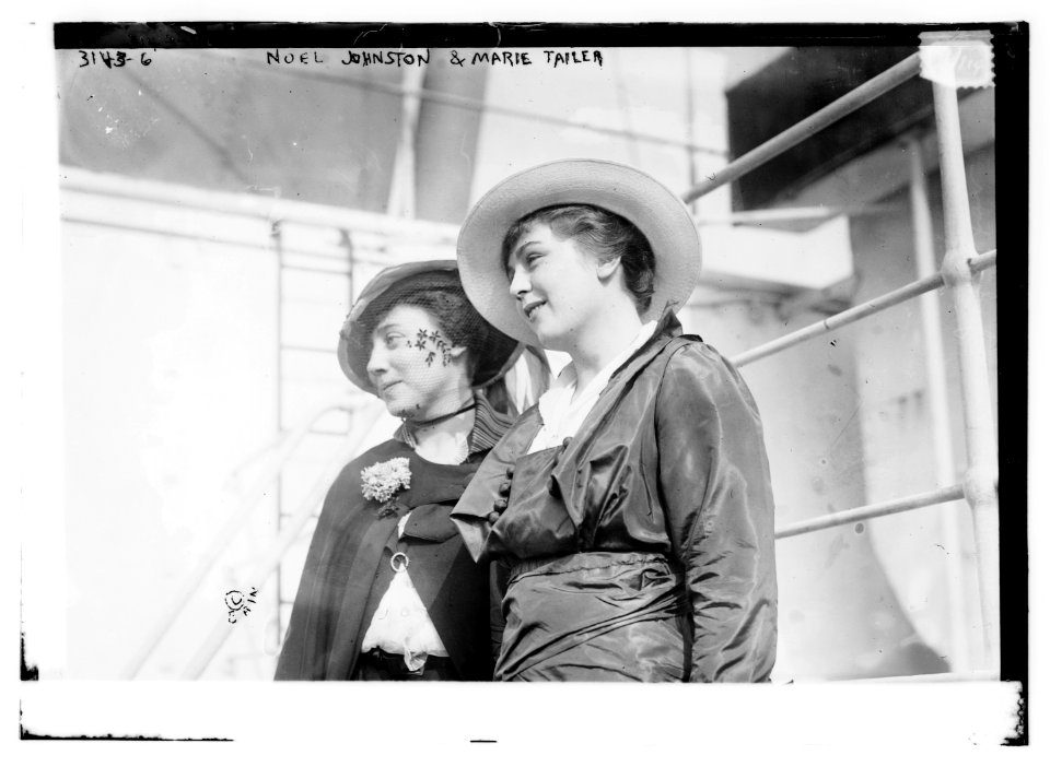 Noel Johnston and Marie Tailer LCCN2014696515