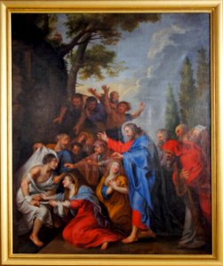 Noel Hallé la résurection de Lazare 6963