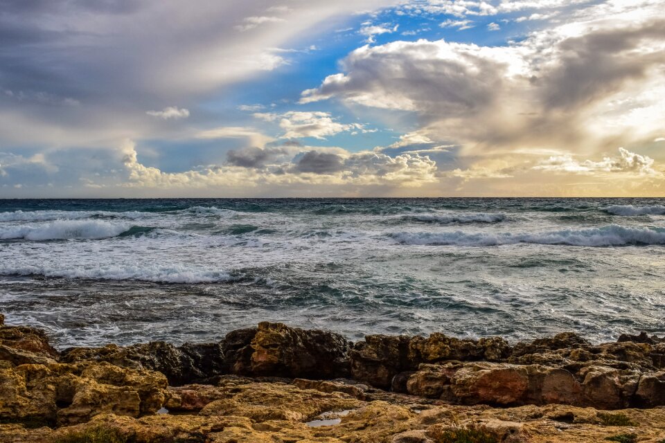 Nature landscape seashore