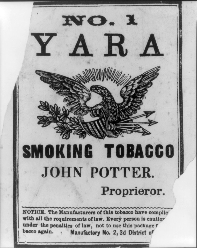 No. 1 Yara Smoking Tobacco LCCN2001697753