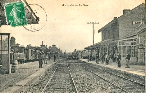Nollent - AUMALE - La Gare