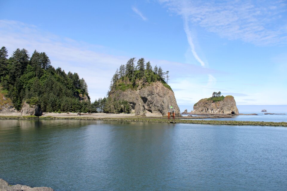 Nature mountain la push beach